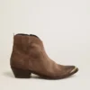 Botas Young de gamuza marrón oscuro