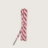 Cordones para caminatas en rosa y burdeos