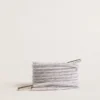 Cordones plateados con pedrería Swarovski de color plateado