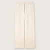 Pantalones de sudadera unisex Star en felpa blanca vintage