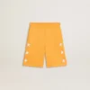 Shorts amarillos mostaza para niños