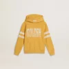 Sudadera amarilla para niños con estampado vintage