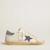 Super-Star LTD para mujer con estrella de gamuza y lengüeta en el talón con cristales Swarovski