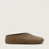 Tierra para hombre en gamuza color caqui