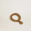 Anillo en color oro antiguo con eslabones flexibles