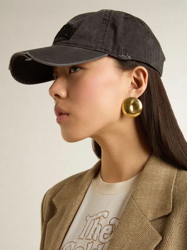 Aretes circulares dorados