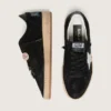 Ball Star LTD para hombre en gamuza negra con Pieles