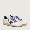 Ball Star LTD para hombre en piel napa blanca con estrella y lengüeta del talón de piel negra