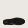 Ball Star para hombre con estrella de cuero negro y lengüeta de talón de cuero verde