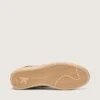 Ball Star para hombre en cuero marrón con estrella de gamuza beige y cuentas