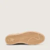 Ball Star para hombre en gamuza amarilla con estrella plateada e inserciones de malla amarilla