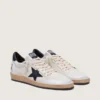 Ball Star para hombre en napa blanca con estrella negra