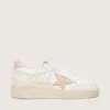 Ball Star para mujer con estrella de nubuck rosa y lengüeta en el talón