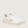 Ball Star para mujer con estrella de nubuck rosa y lengüeta en el talón