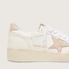 Ball Star para mujer con estrella de nubuck rosa y lengüeta en el talón