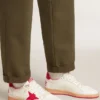 Ball Star Wishes para hombre en cuero blanco con una estrella roja y lengüeta en el talón
