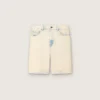 Bermudas para hombre en denim color arena claro