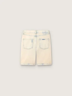 Bermudas para hombre en denim color arena claro