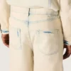 Bermudas para hombre en denim color arena claro