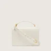 Bolso Venezia en piel de vacuno color mantequilla con detalles dorados