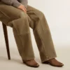 Botas Young de gamuza marrón oscuro