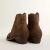 Botas Young de gamuza marrón oscuro
