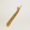 Cadena para bolso de latón dorado