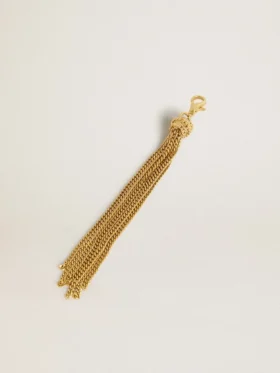 Cadena para bolso de latón dorado