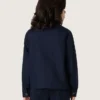 Camisa unisex Journey de lona de algodón azul con logotipo bordado