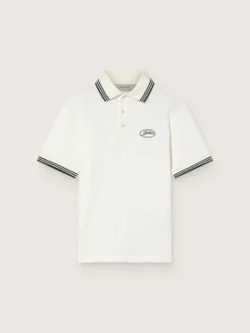 Camisas de algodón blanco para hombre con diseño de jacquard calado