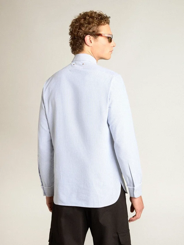 Camisas de hombre con rayas finas