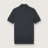 Camisas de manga corta para hombre en lana merino gris