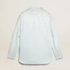 Camisas de mujer estilo boyfriend decoloradas con cristales cabujón