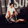 Pantalones cortos deportivos blancos para hombre