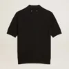 Camisas para mujer en lana merino negra