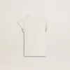 Camisas para niñas con mangas con volantes, letras y bordados