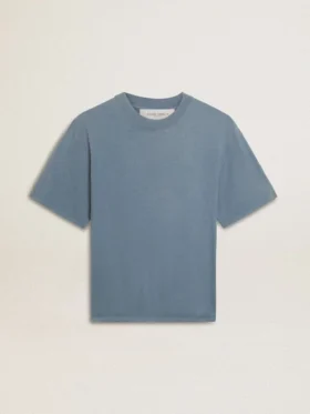 Camiseta azul bebé con logotipo invertido en la espalda - Jersey Capsule