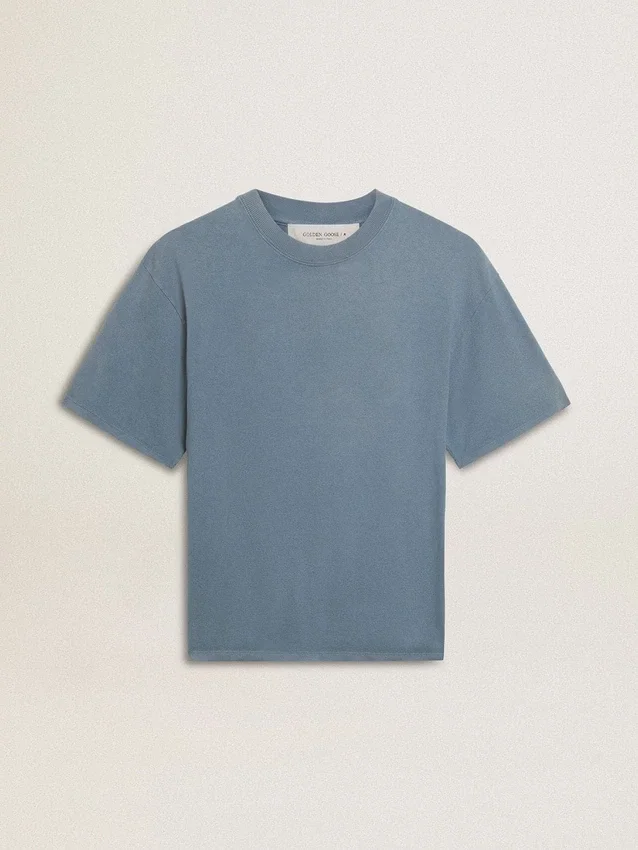 Camiseta azul bebé con logotipo invertido en la espalda - Jersey Capsule