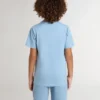 Camiseta azul claro para niños con estampado