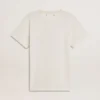 Camiseta blanca para mujer con estampado en el frente
