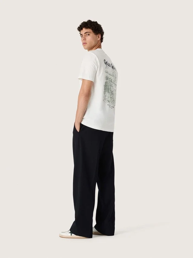 Camiseta de hombre con estampado en la espalda