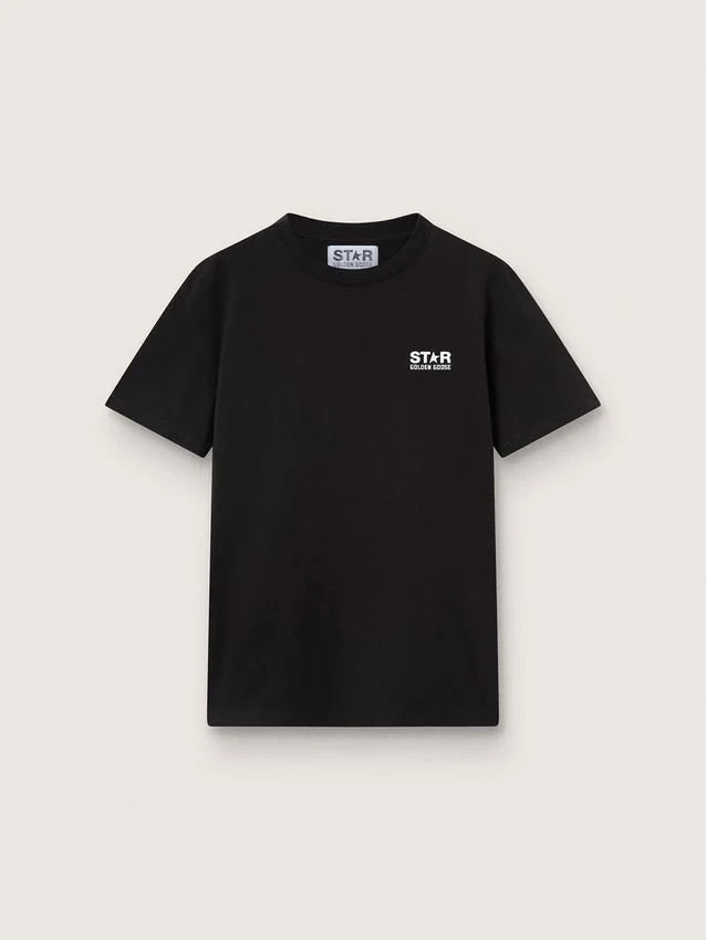 Camiseta de la Star Collection con logotipo y estrella blancos en contraste
