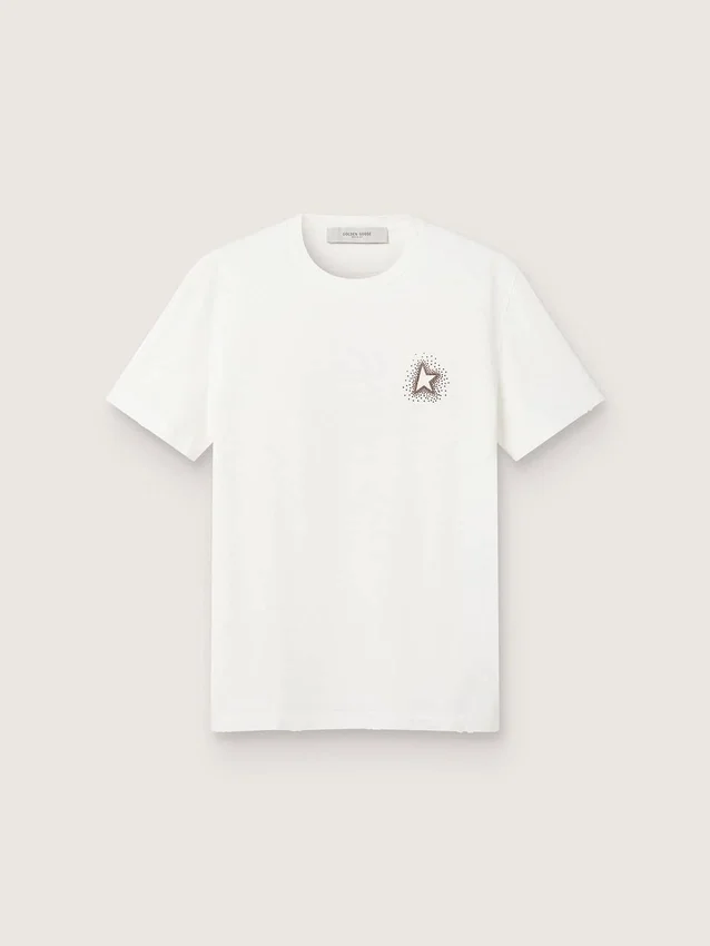 Camiseta de mujer con estampado en la espalda