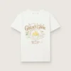 Camiseta de mujer con estampado en la espalda