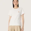 Camiseta de mujer con estampado en la espalda