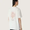 Camiseta de mujer con estampado en la espalda
