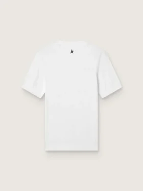 Camiseta deportiva blanca de corte ajustado para hombre