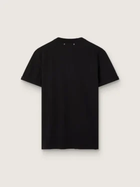 Camiseta desgastada de la Golden Collection en negro vintage