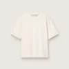 Camiseta en blanco envejecido con logotipo invertido en la espalda - Jersey Capsule