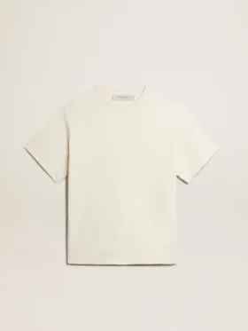 Camiseta en blanco envejecido con logotipo invertido en la espalda - Jersey Capsule